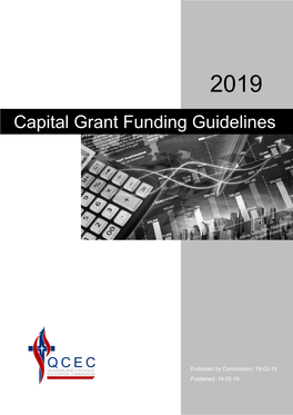 Capital Grant Funding Guidelines