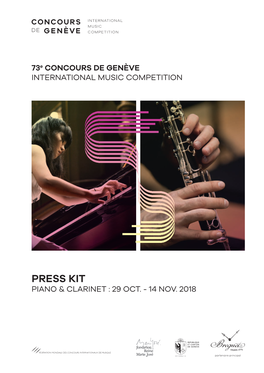 Press Kit Piano & Clarinet : 29 Oct