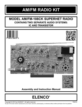 Am/Fm Radio Kit