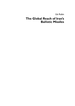 The Global Reach of Iran's Ballistic Missiles