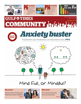 Practitioners Say Mindfulness Can Help Relieve Stress. P4-5