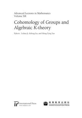 Cohomology of Groups and Algebraic K-Theory