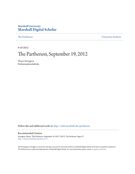 The Parthenon, September 19, 2012