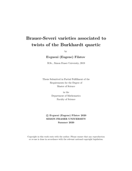 Brauer-Severi Varieties Associated to Twists of the Burkhardt Quartic