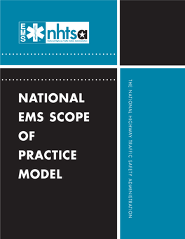 National Ems Scope of Practice Model