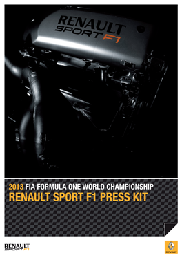 Renault Sport F1 Press