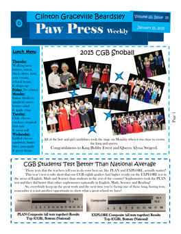 Paw Press Weekly