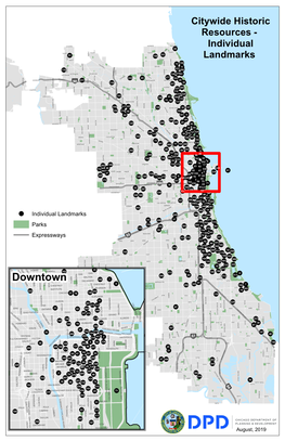 Map of Chicago Landmarks