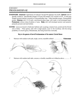 Prodiamesinae 6.1