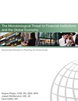 The Microbiological Threat to Financial Institutions and the Global Economy