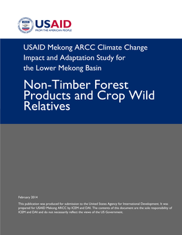 Non-Timber Forest Products and Crop Wild Relatives