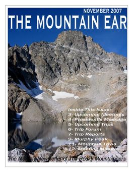 Four Ways to Climb Murphy Peak by Peter Dayton