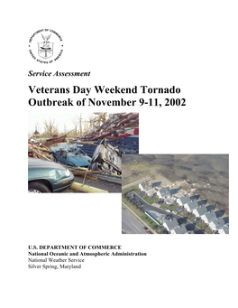 Veterans Day Weekend Tornado Outbreak of November 9-11, 2002