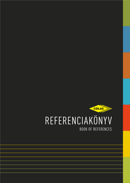 Referenciakönyv Book of References