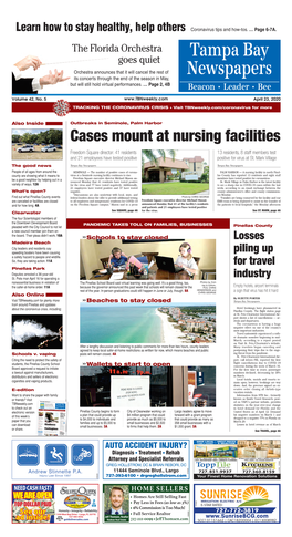 Cases Mount at Nursing Facilities