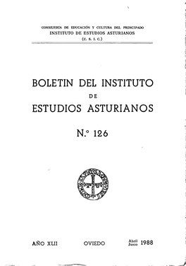 Boletin Del Instituto Estudios Asturianos N.°