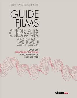 Guide Films César 2020