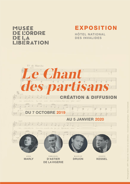 Brochure De L'exposition