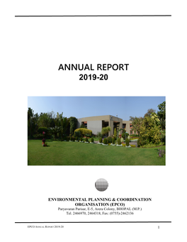 Annual Report 2019-20