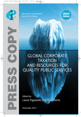Global Corporate Taxation and Resources for Quality Public Services