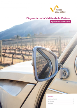 L'agenda De La Vallée De La Drôme Agenda Du 1Er Au 15 Mai 2019