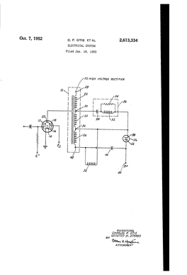 Oct. 7, 1952 C. F. Otls ET Al