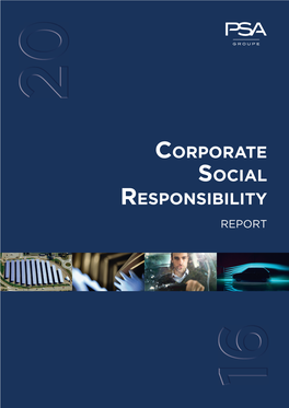 Corporate Social Responsibility Report 16 Contents