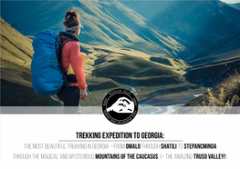 Trekking Expedition to Georgia