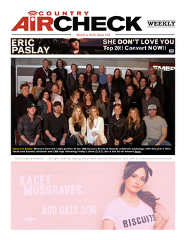 March 2, 2015, Issue 437