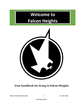 Welcome to Falcon Heights