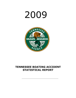 Tennessee Boating Accident Statistical Report