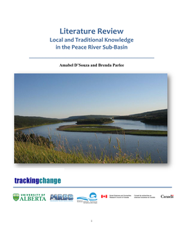 View Local and Traditional Knowledge in the Peace River Sub-Basin ______