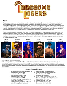 The Lonesome Losers Press