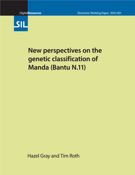 New Perspectives on the Genetic Classification of Manda (Bantu N.11)
