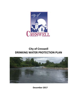 City of Creswell DRINKING WATER PROTECTION PLAN