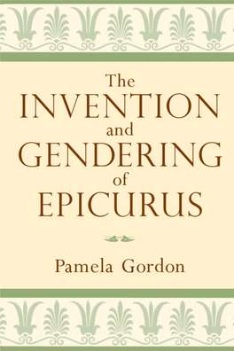 Epicurus Pamela Gordon