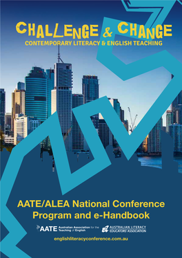 AATE/ALEA National Conference Program and E-Handbook
