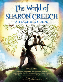 The World of SHARON CREECH a Teaching Guide