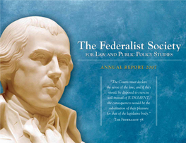 Federalist Society Federalist 1 Staff President Founding Directors Eugene B