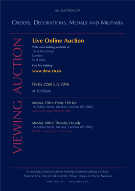 Viewing Auction