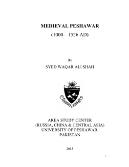 Medieval Peshawar