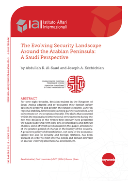 The Evolving Security Landscape Around the Arabian Peninsula: A