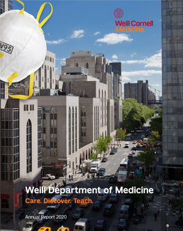 Weill Department of Medicine 2020 Annual Report