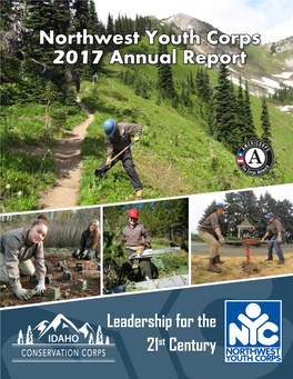 Northwest Youth Corps 2017 Annual Report