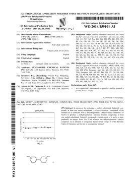 WO 2014/159101 Al 2 October 2014 (02.10.2014) P O P C T