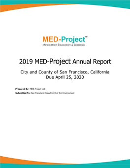 2019 MED-Project Annual Report