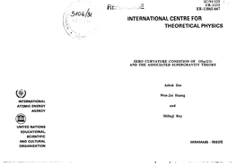 International Centre for Theoretical Physics V
