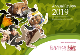 Annual Review 2019 Communicating Nature Since 1788