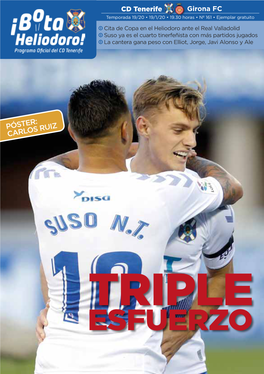 CD Tenerife-Girona FC De Liga Tabla Artilleros