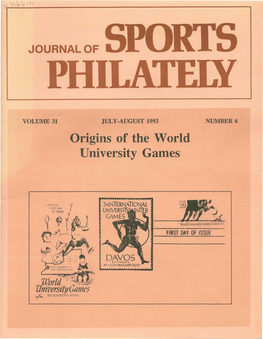 Origins of the World University Games